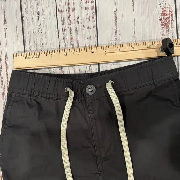 Vuori Ripstop Wide Leg Pant XXS Charcoal Organic Cotton Cropped - Picture 7 of 10